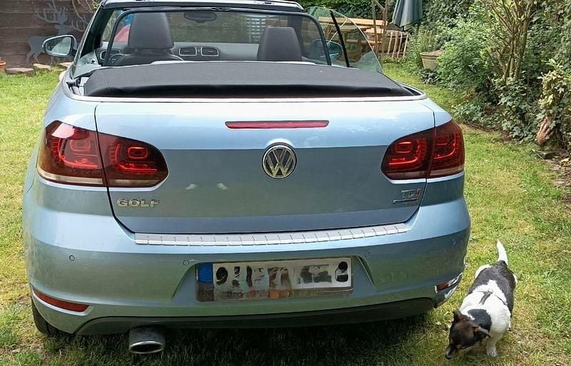 Gebraucht VW Golf Cabriolet 105 PS (77 kW) 2012 Blau Cabrio