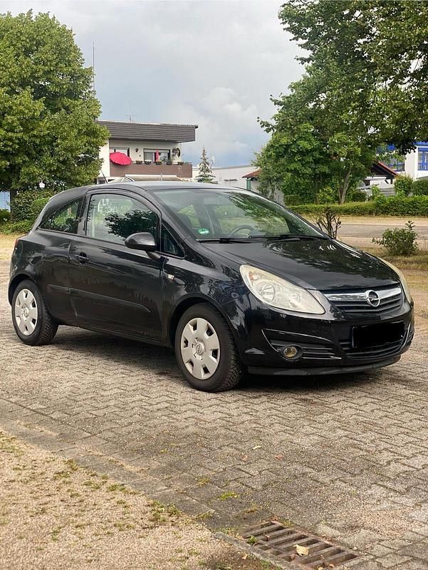 Gebraucht Opel Corsa 80 PS (58 kW) 2008 Schwarz Kleinwagen