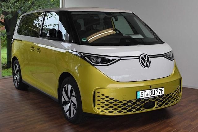 Gebraucht VW ID. Buzz Pro 150 kW (204 PS) 2023 Limonengelb metallic candywei Van / Kleinbus