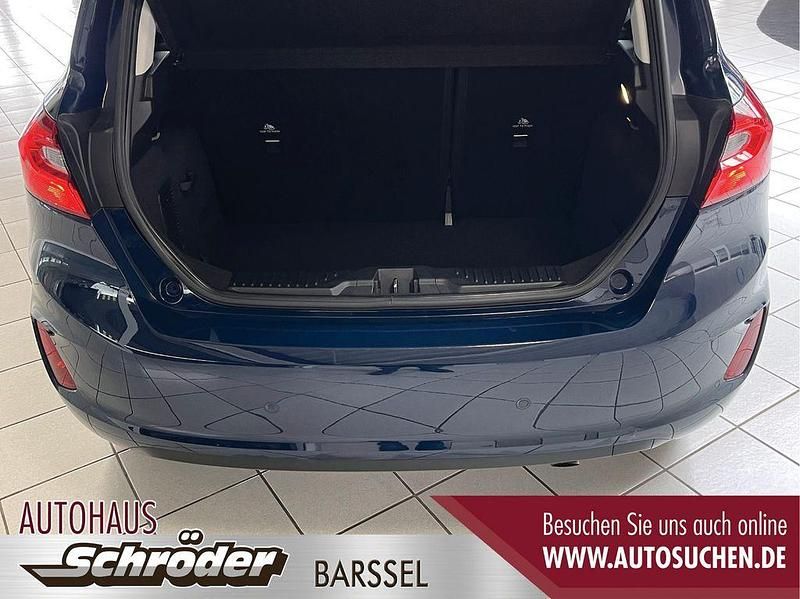 Gebraucht Ford Fiesta Trend 101 PS (74 kW) 2018 Blau Kleinwagen