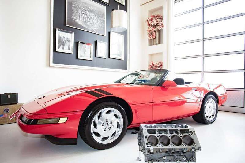 Rot Gebraucht 1994 Corvette C4 Cabrio | 26.900 € - Bild 1/4