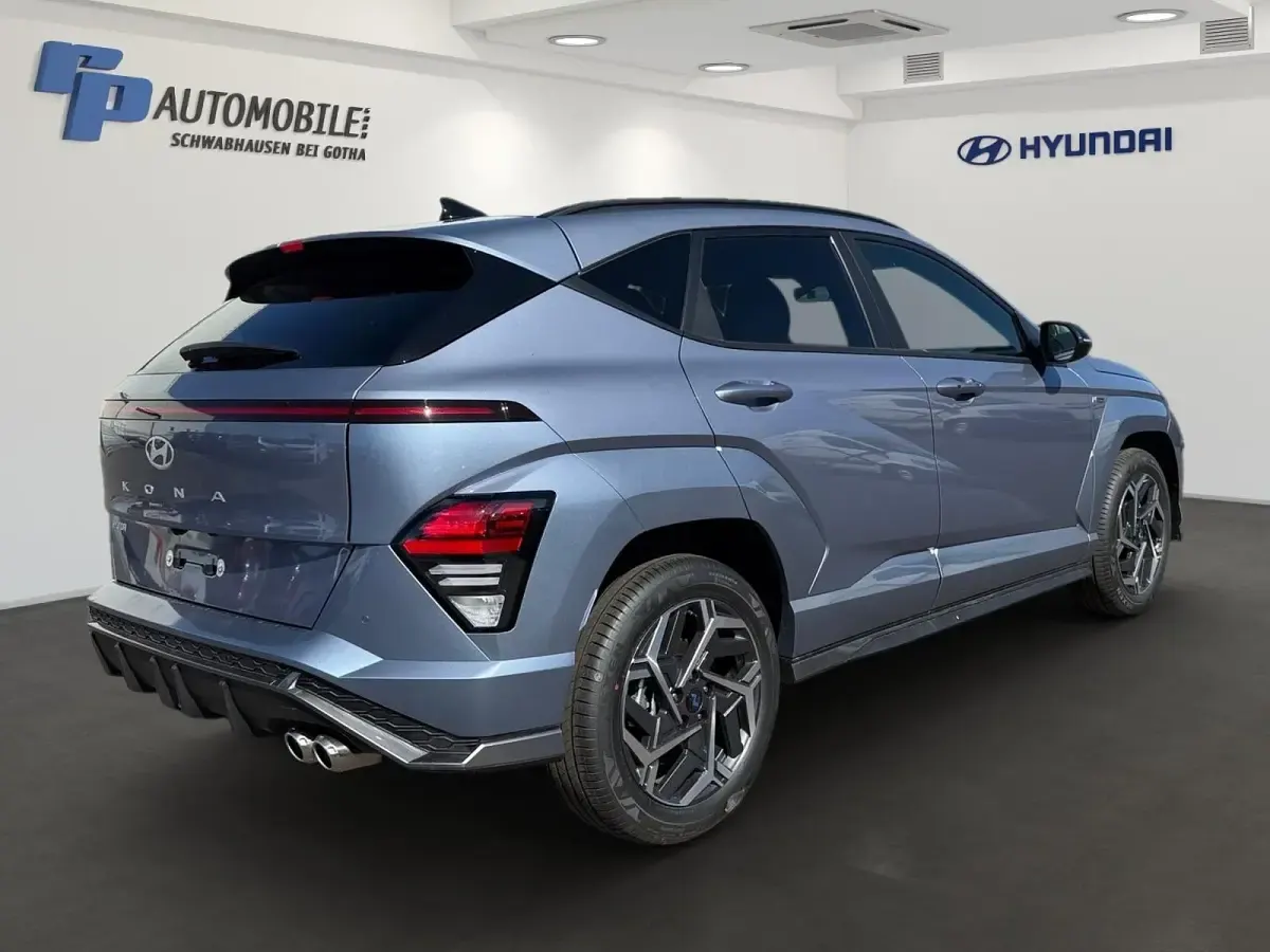 Neu Hyundai Kona N Line 150 PS (110 kW) 2025 Mirage green SUV