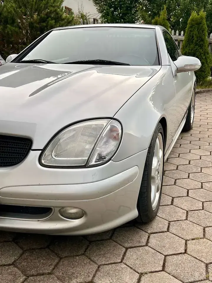 Gebraucht Mercedes SLK230 AMG 197 PS (144 kW) 2002 Grau Cabrio