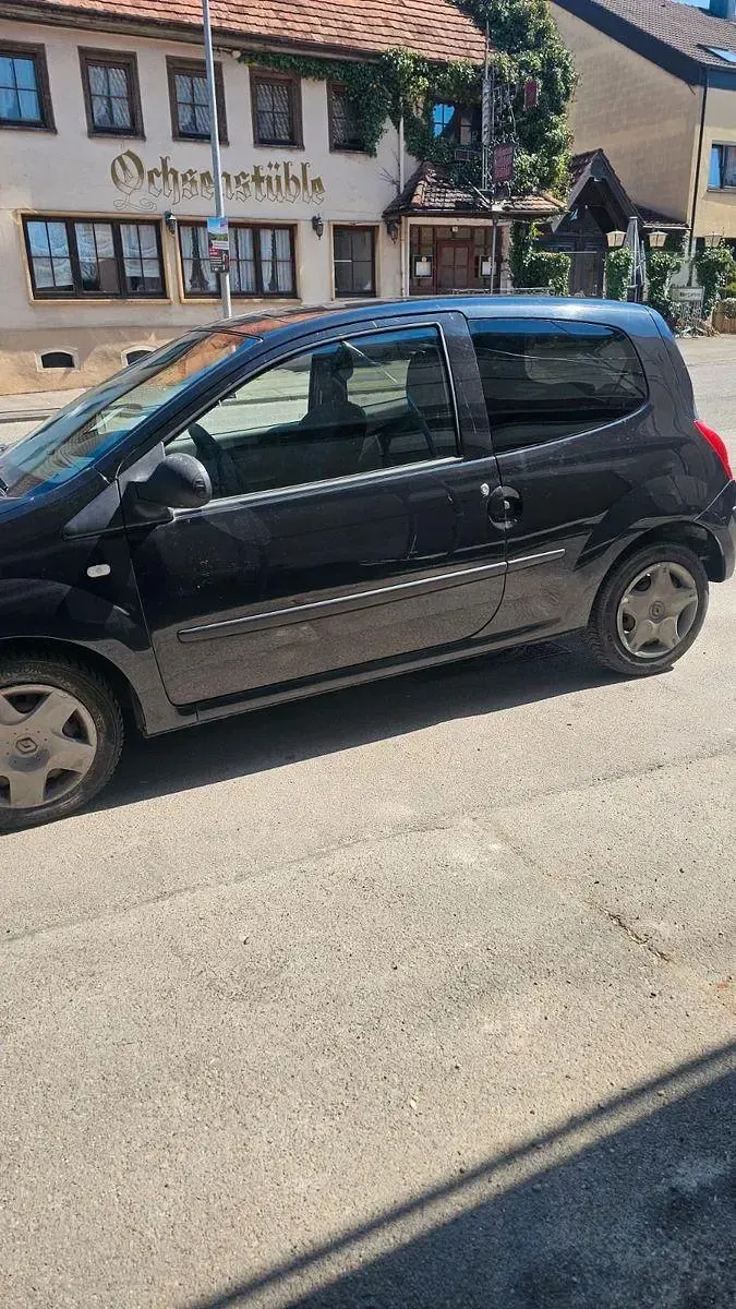Gebraucht Renault Twingo Authentique 58 PS (42 kW) 2008 Schwarz Kleinwagen