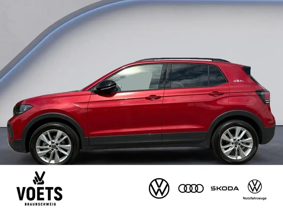 Gebraucht VW T-Cross Goal 116 PS (85 kW) 2025 Kings red metallic SUV