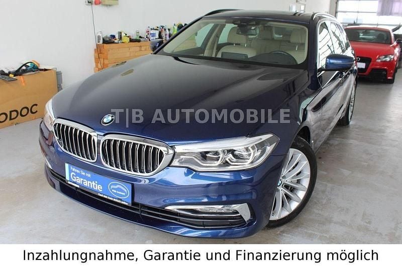 Blau Gebraucht 2017 BMW 540 Luxury Line Limousine | 27.990 € (Superpreis) - Bild 1/4