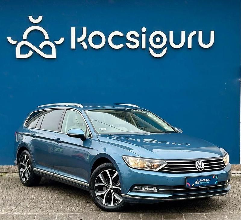 Gebraucht VW Passat Highline 150 PS (110 kW) 2018 Blau Kombi