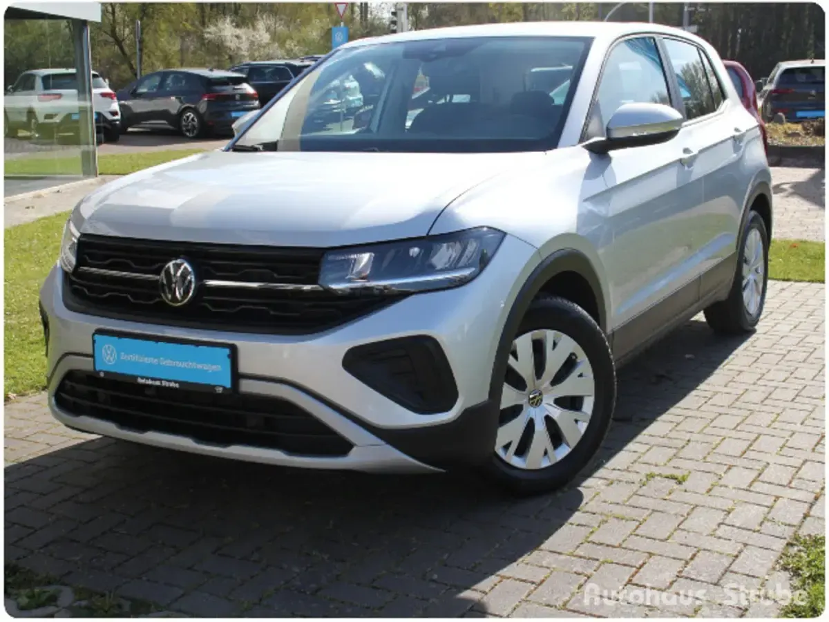 Gebraucht VW T-Cross Basis 95 PS (69 kW) 2025 Silber SUV