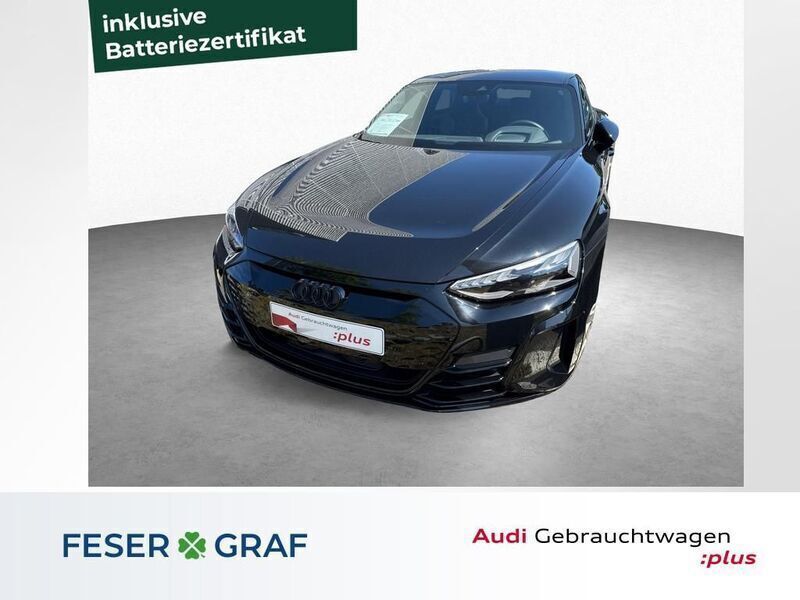Mythosschwarz metallic Gebraucht 2022 Audi RS e-tron GT Ambiente Limousine | 65.690 € - Bild 1/4