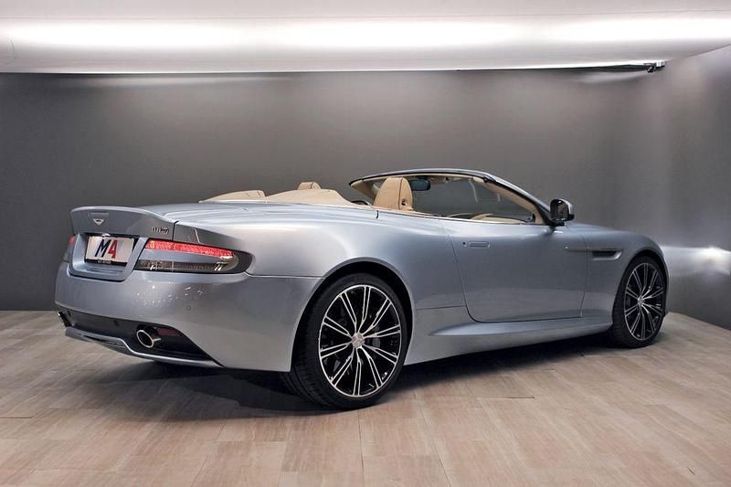 Gebraucht Aston Martin DB9 517 PS (380 kW) 2014 Blau Cabrio