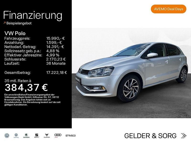 Silber Gebraucht 2017 VW Polo Sound Limousine | 15.990 € (Etwas zu teuer) - Bild 1/3