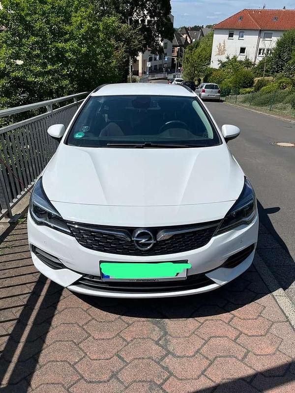 Gebraucht Opel Astra 110 PS (80 kW) 2020 Weiß Kombi