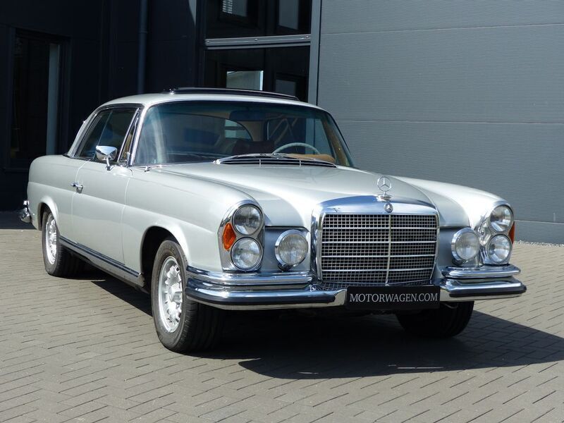 Silbermet.180 Gebraucht 1970 Mercedes W111 SE Coupé | 69.000 € - Bild 1/4