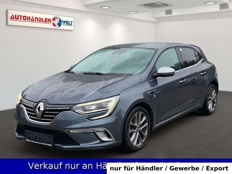 Grau Gebraucht 2016 Renault Mégane GT Line GT-Line Limousine | 10.499 € (Superpreis) - Bild 1/3