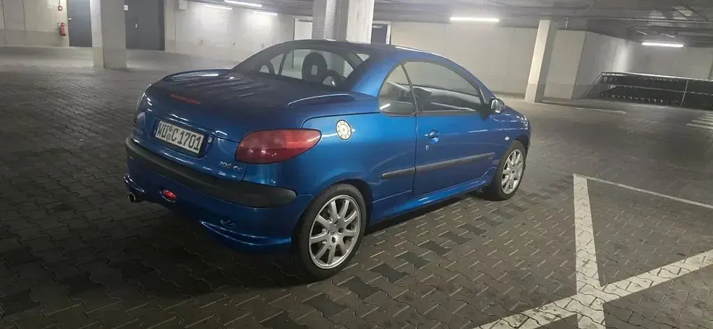 Gebraucht Peugeot 206 CC Platinum 136 PS (100 kW) 2003 Blau Cabrio