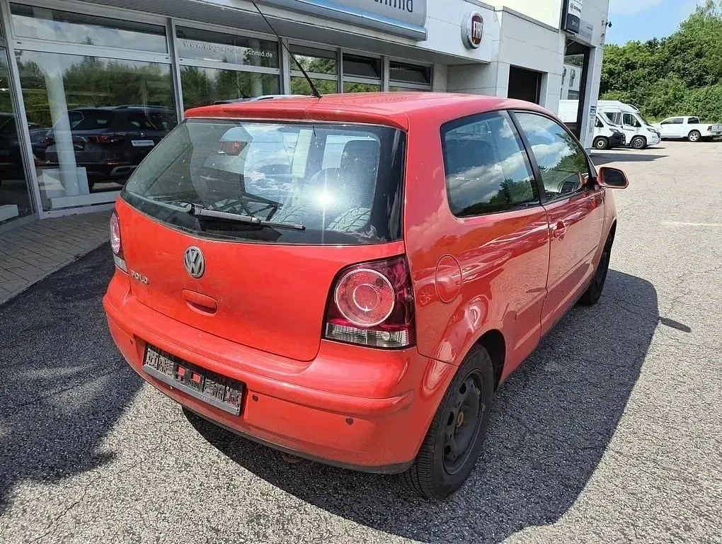Gebraucht VW Polo Comfortline 60 PS (44 kW) 2008 Rot Kleinwagen