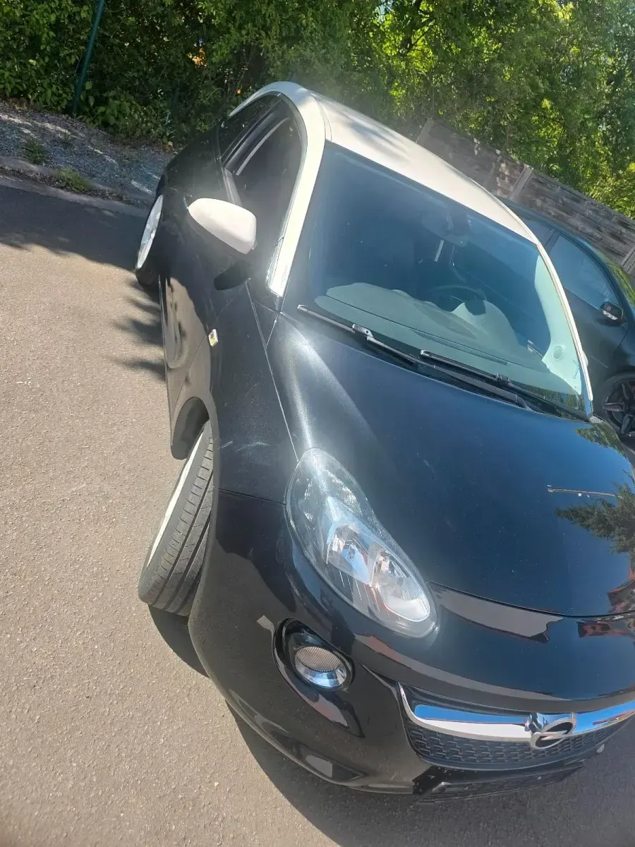 Gebraucht Opel Adam 101 PS (74 kW) 2013 Schwarz Kleinwagen
