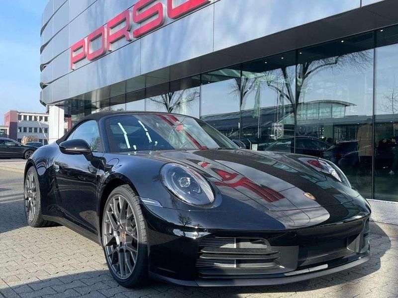 Schwarz Neu 2025 Porsche 911 Carrera Cabriolet Cabrio | 158.865 € - Bild 1/4