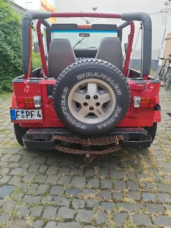 Gebraucht Jeep Wrangler Sahara 121 PS (88 kW) 1993 Rot SUV