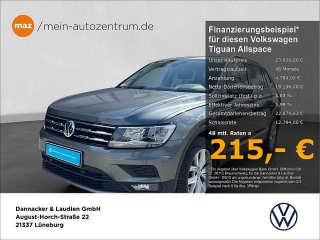 Platinum grey Gebraucht 2021 VW Tiguan Allspace Comfortline SUV | 22.920 € (Guter Preis) - Bild 1/4