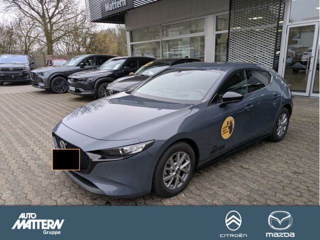 Grau polymetal gray Gebraucht 2024 Mazda 3 Homura-Line Limousine | 25.490 € (Fairer Preis) - Bild 1/4