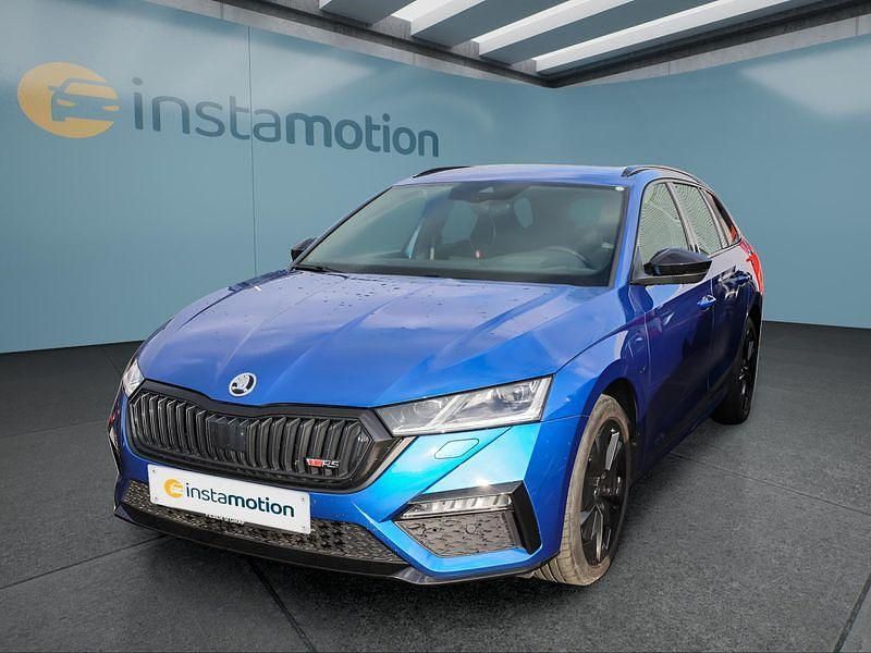 Blau Gebraucht 2022 Skoda Octavia RS Kombi | 28.499 € (Fairer Preis) - Bild 1/4