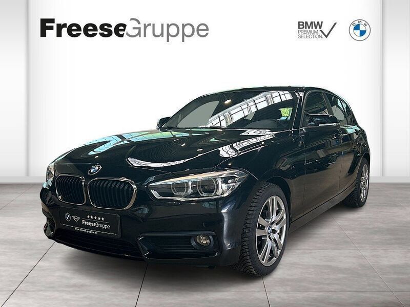 Schwarz Gebraucht 2016 BMW 118 Advantage Kleinwagen | 14.490 € (Fairer Preis) - Bild 1/4