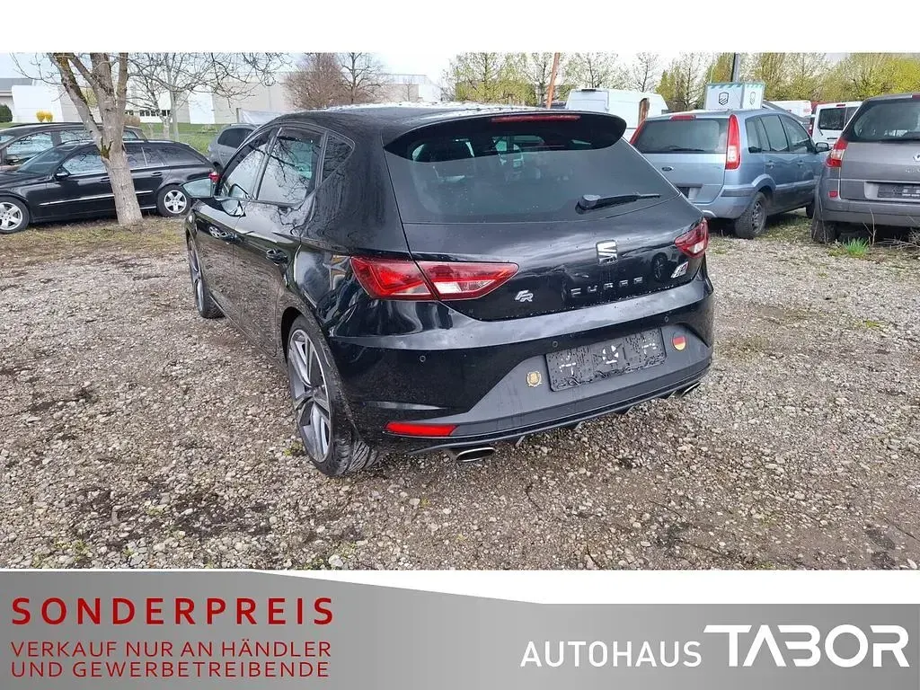Używany Seat Leon CUPRA 280 KM (205 kW) 2014 Czarny Sedan/Limuzyna