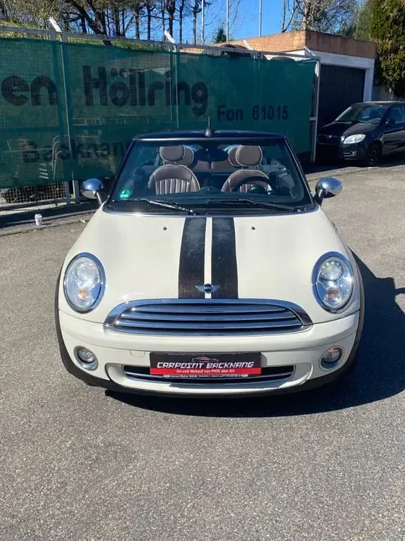 Gebraucht Mini One Cabriolet 98 PS (72 kW) 2010 Weiß Cabrio