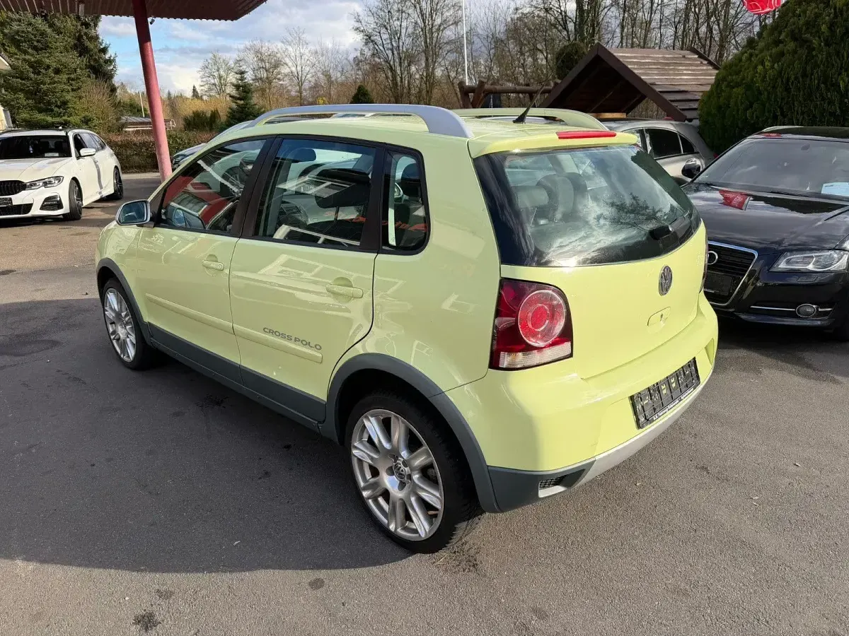 Gebraucht VW Polo Cross 75 PS (55 kW) 2006 Grün Kleinwagen