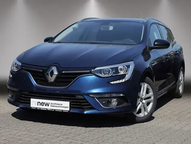 Gebraucht Renault Mégane LIMITED Deluxe 140 PS (102 kW) 2020 Blau (kosmosblau metallic (blau)) Kombi