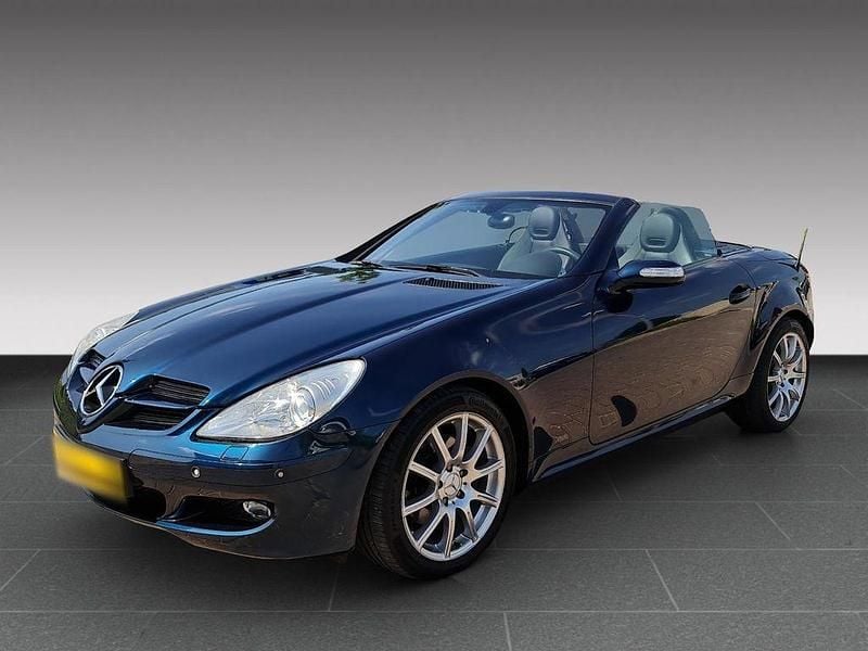 Benitoitblau metalliclack Gebraucht 2006 Mercedes SLK280 Cabrio | 13.490 € (Fairer Preis) - Bild 1/4