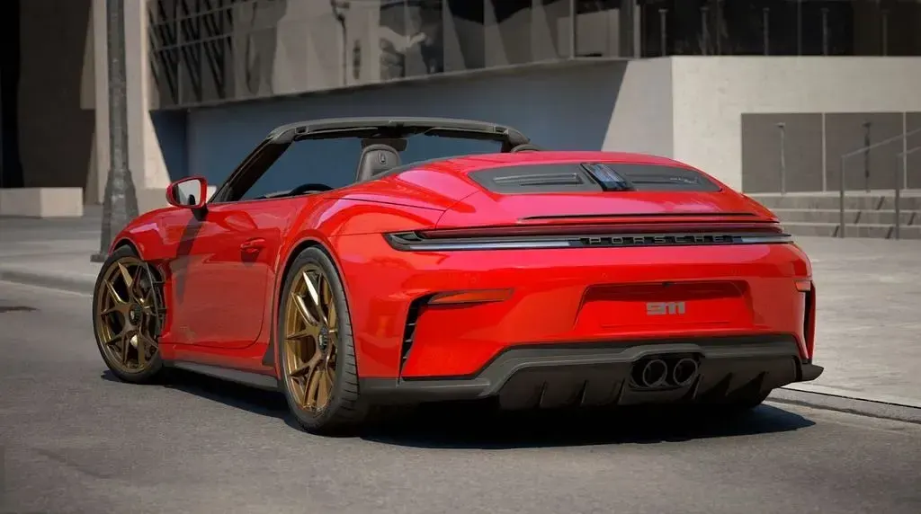 Neu Porsche 992 485 PS (356 kW) 2026 Indischrot Cabrio
