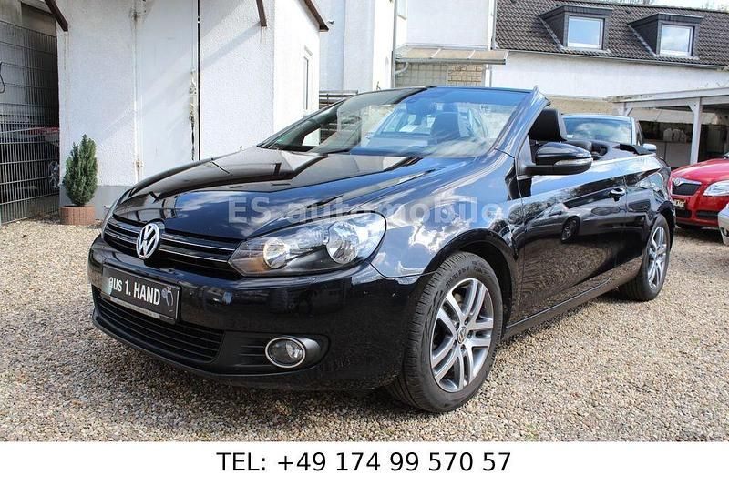 Gebraucht VW Golf Cabriolet 160 PS (117 kW) 2013 Schwarz Cabrio