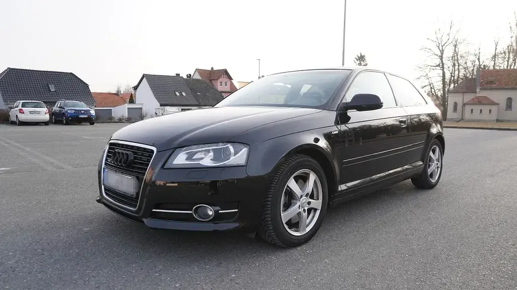 Gebraucht Audi A3 S-Line 160 PS (117 kW) 2011 Schwarz Kleinwagen