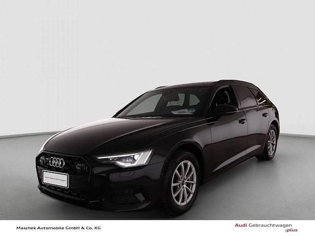 Mythosschwarz metallic Gebraucht 2025 Audi A6 Advanced Plus Kombi | 50.090 € (Superpreis) - Bild 1/4