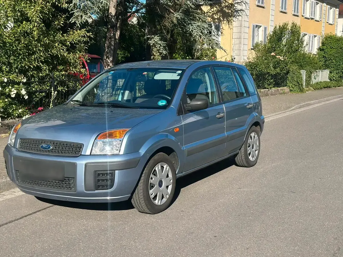 Gebraucht Ford Fusion 80 PS (58 kW) 2007 Blau Kleinwagen