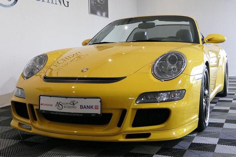 Gebraucht Porsche 911 Carrera S Cabriolet 355 PS (261 kW) 2005 Gelb Cabrio