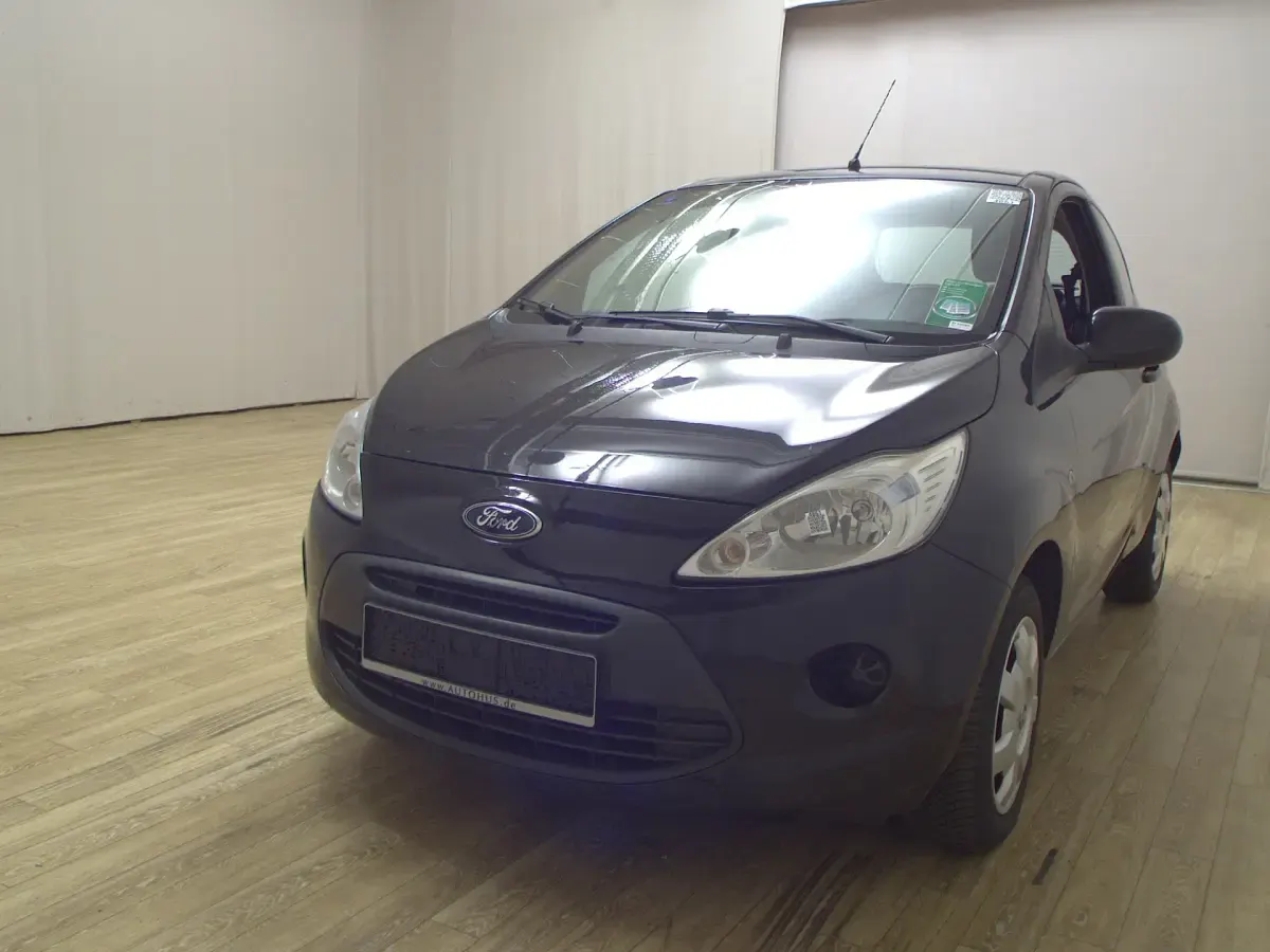 Gebraucht Ford Ka 69 PS (50 kW) 2012 Midnight schwarz metallic Kleinwagen