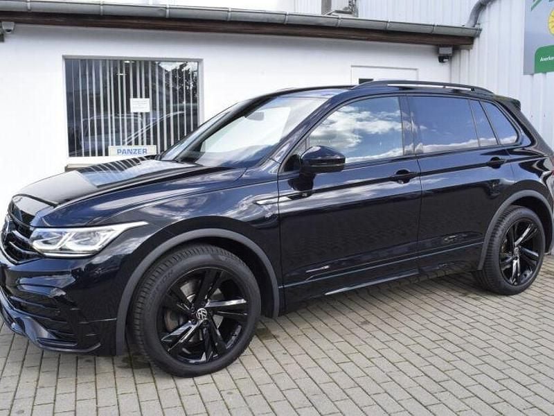 Schwarz Gebraucht 2022 VW Tiguan R-line SUV | 28.890 € (Superpreis) - Bild 1/4