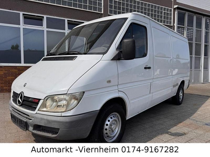 Weiß Gebraucht 2003 Mercedes Sprinter Van | 3.999 € (Superpreis) - Bild 1/4