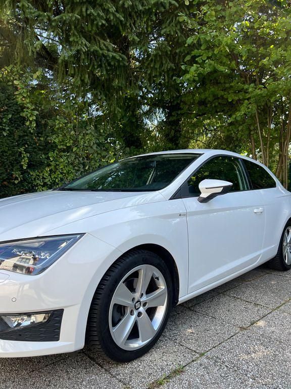 Gebraucht Seat Leon SC FR 125 PS (91 kW) 2015 Weiß Kleinwagen