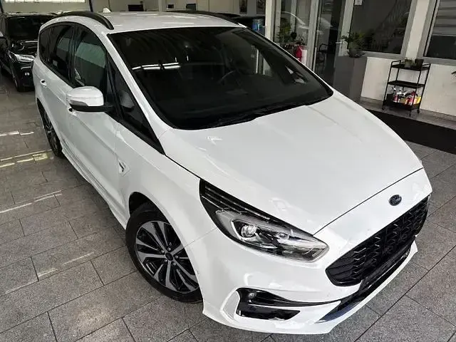 Gebraucht Ford S-MAX ST-Line 241 PS (177 kW) 2020 Weiß Van / Kleinbus