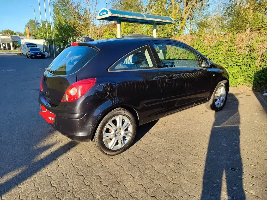 Gebraucht Opel Corsa 60 PS (44 kW) 2007 Schwarz Kleinwagen