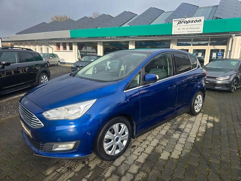 Gebraucht Ford C-MAX Titanium 182 PS (133 kW) 2017 Blau Van / Kleinbus