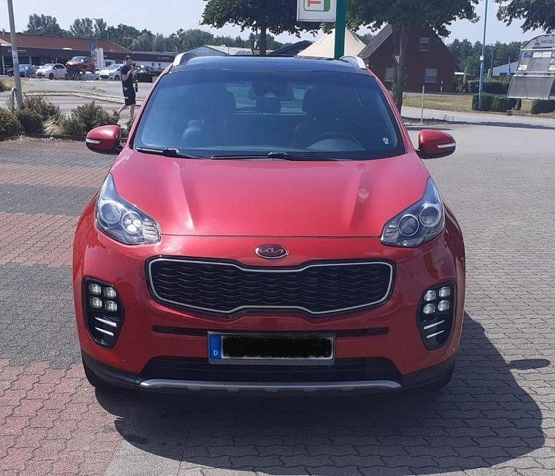 Rot Gebraucht 2017 Kia Sportage GT-Line SUV | 12.800 € (Superpreis) - Bild 1/4