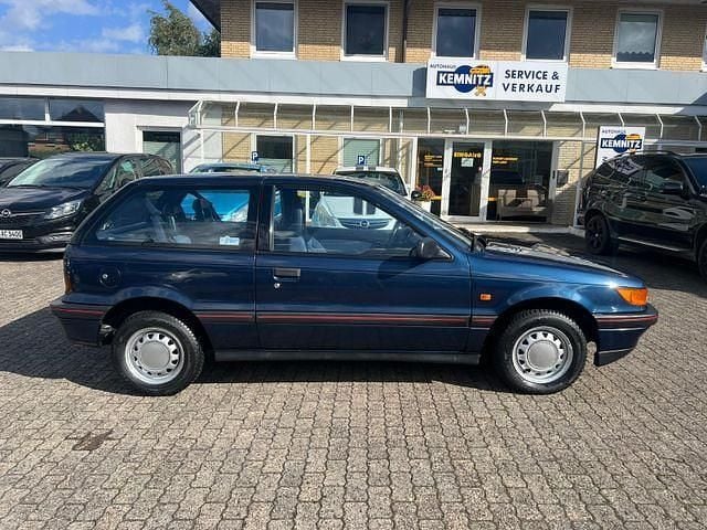 Gebraucht Mitsubishi Colt 90 PS (66 kW) 1990 Blau Kleinwagen