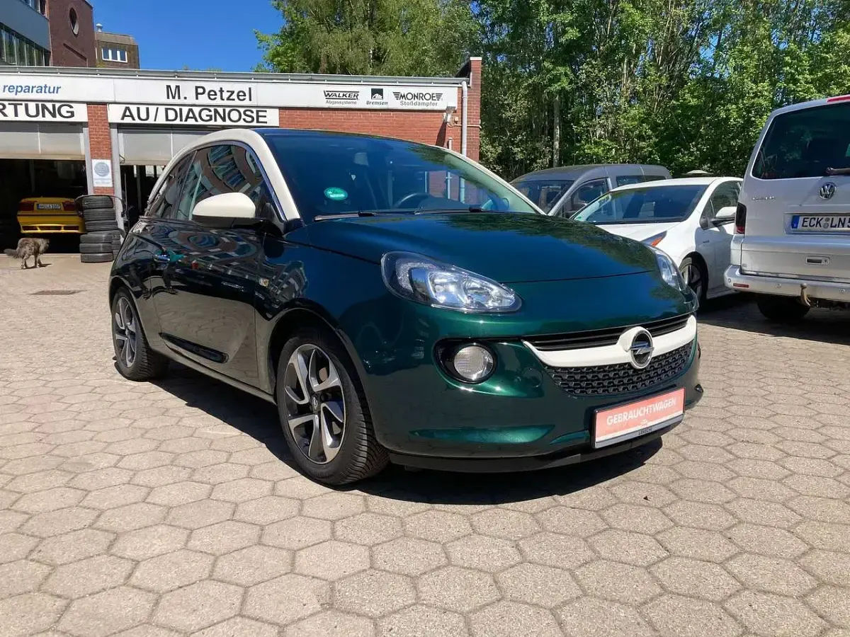 Occasion Opel Adam Glam 87 ch (63 kW) 2018 Vert Citadine