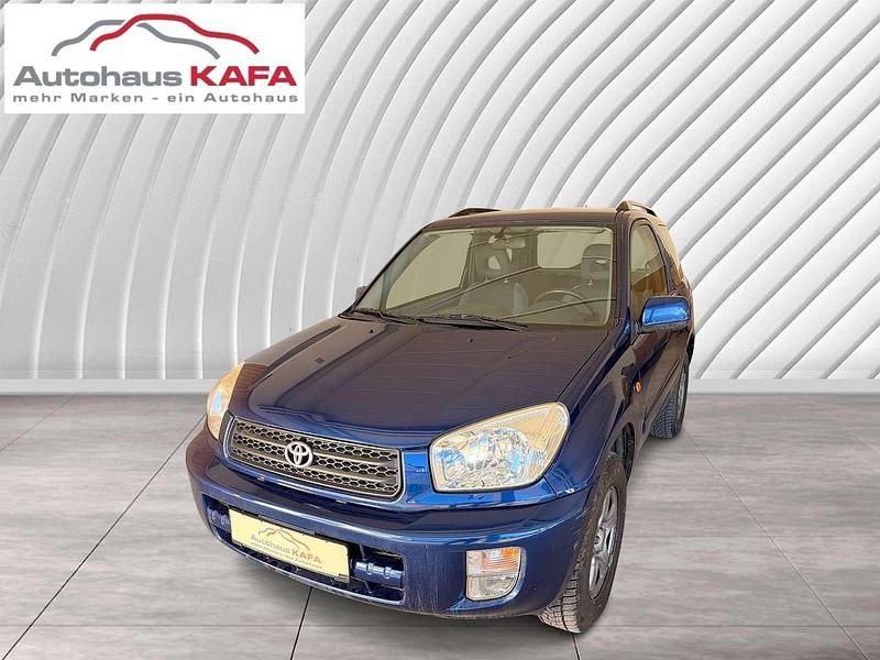 Gebraucht Toyota RAV4 125 PS (91 kW) 2003 Blau SUV