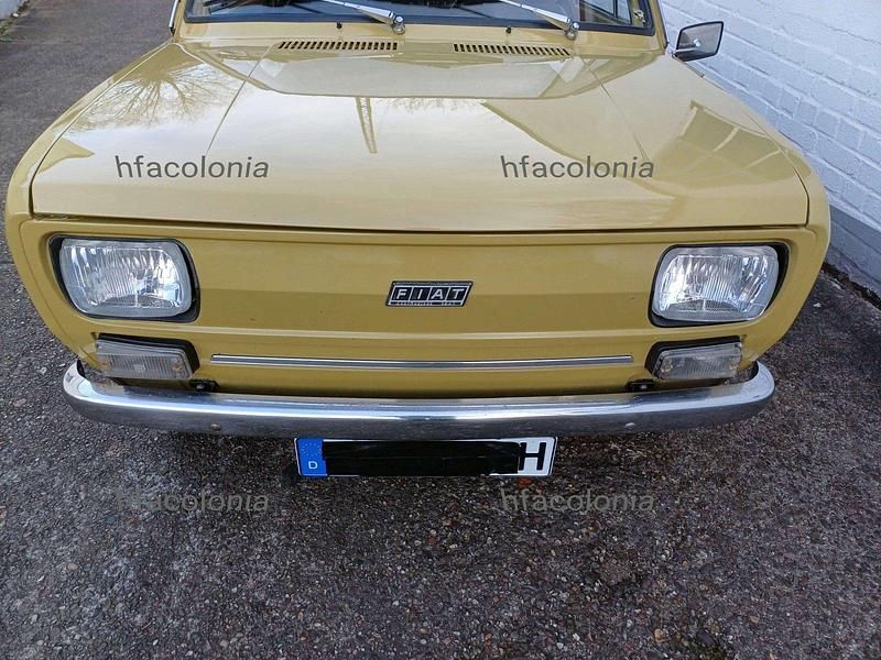 Gebraucht Seat 133 34 PS (25 kW) 1975 Gelb Limousine